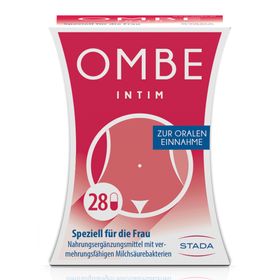 Ombe® Intim Kapseln, Gesunderhaltung der Vaginalflora, auch als Begleittherapie