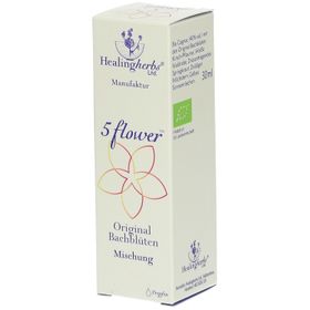 HEALINGHERBS® 5 Flower™ Fleur de Bach Original - Gouttes