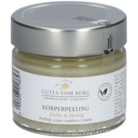 GUTES VOM BERG Körperpeeling Zirbe & Honig