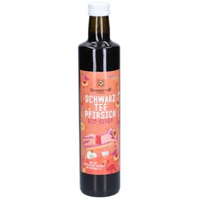 SONNENTOR® Sirop de thé noir et de pêche glacée