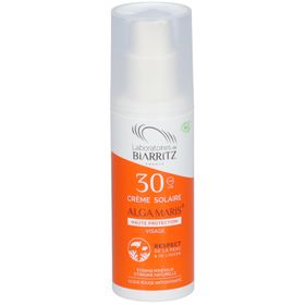 Laboratoires de BIARRITZ ALGAMARIS Crème solaire Visage SPF30 Bio