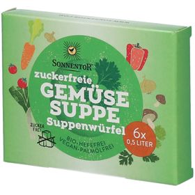 SONNENTOR® Soupe de légumes sans sucre en cubes