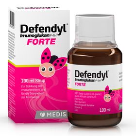 Defendyl-Imunoglukan P4H® FORTE Sirup - mit dreifacher Kraft das Immunsystem unterstützen