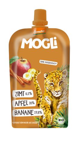 MOGLi Bio Apfel Zimt Quetschi