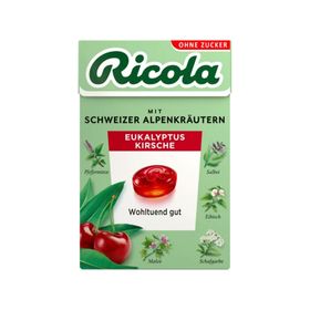 Ricola Eucalyptus-Kirsche ohne Zucker