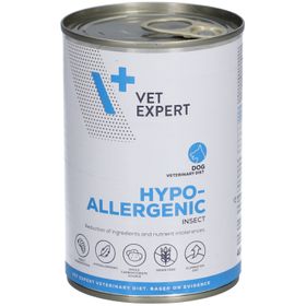 VET EXPERT Hypoallergénique - Alimentation diététique humide pour chiens - Insecte