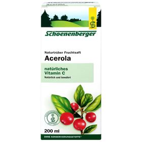 Schoenenberger® Acérola, Jus de fruits naturellement trouble