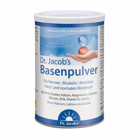 Dr. Jacob's Basenpulver Original Citrat-Mineralstoffe Kalium Magnesium Calcium