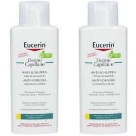 Eucerin DermoCapillaire Anti-Schuppen Creme Shampoo – Haarpflege bei trockenen Schuppen & juckender Kopfhaut