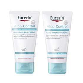 Eucerin® AtopiControl Hand Intensiv-Creme – Regenerierende Pflege für angegriffene & trockene Hände