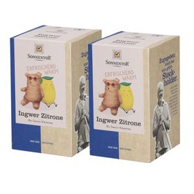 SONNENTOR® Thé au gingembre et au citron