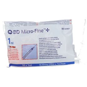 BD Micro-Fine™ 29 G 0,3 x 12,7 mm 1 ml + U-100 sterile Insulinspritze