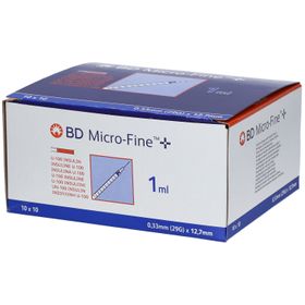 BD Micro-fine + U-100 Insulin 1 mm x 12.7 mm