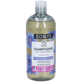 COSLYS Shampoing anti-jaunissement cheveux gris & blancs 500ml