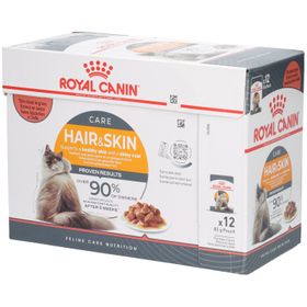 Royal Canin FCN HAIR & SKIN IN GRAVY 85g x 12