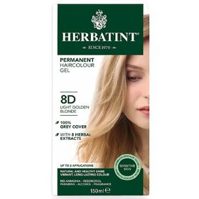HERBATINT® 8D hell gold Blond Kupfer permanent Haar Coloration