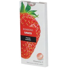 Sawes Erdbeerbonbons zuckerfrei