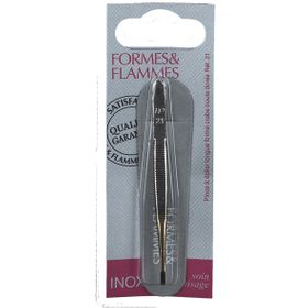Formes & Flammes Pinzette abgeschrägt