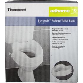 adhome Savanah™ Siège de toilette relevé Hauteur 10 cm