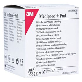  3M™ Medipore™+ Pad 5 cm x 7,2 cm