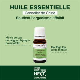 Pranarôm Huile Essentielle Cannelier de Chine