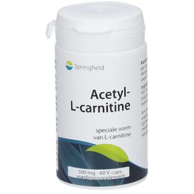 Springfield Acetyl-l-Carnitine 500 mg