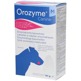 Orozyme® CANINE Enzymhaltige Kaustreifen M 10-30 kg