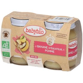 Babybio BANANE POMME DE NOUVELLE-AQUITAINE ab 4 Monaten