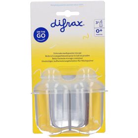 difrax® Boîte à 3 compartiments pour le lait en poudre