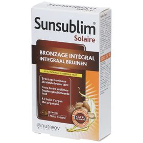 nutreov Sunsublim® Bronzage Integral