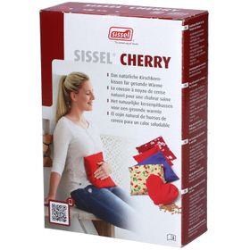 Sissel® Cherry Kirschkernkissen rot 23 x 26 cm