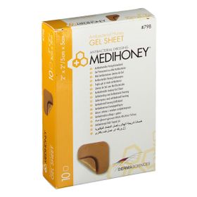 MEDIHONEY® Antibaterieller Honig-Gelverband 5 x 5 cm