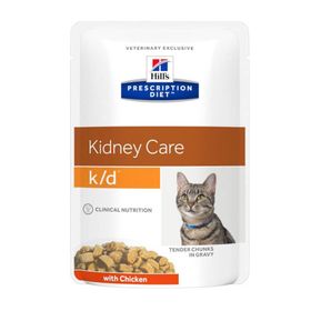 Hill's Prescription Diet k/d Kidney Care - Croquettes pour Chat - au Poulet