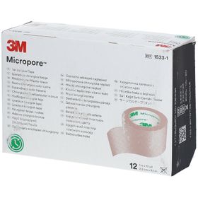 3M™ Micropore™ Sparadrap Chirurgical Chair 2,5 cm x 9,1 m