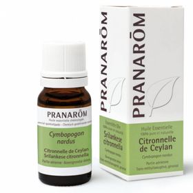 Pranarôm Huile Essentielle Citronnelle de Ceylan