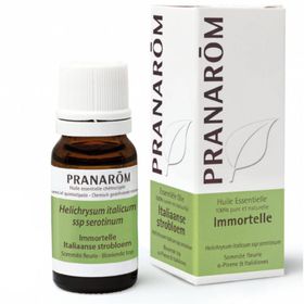 PRANARÔM - Immortelle - Huile Essentielle Chémotypée - Articulations & Bleus - 100 % Pure Et Naturelle - HECT - 10 ml