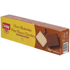 Schär Choco Butterkeks Milk Chocolat 130g