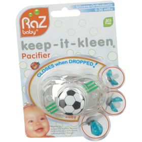 Raz Baby Keep-It-Kleen Schnuller Soccer Ball 0-36 Monate