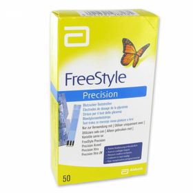 FreeStyle Precision Bandelettes de test de glycémie sans codage