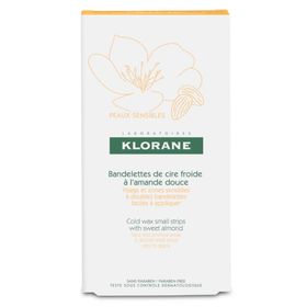 Klorane bandes de cire froide visage