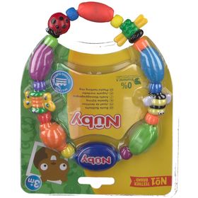 Nuby Anneau de dentition rigide et souple Bug-a-Loop™ - 3m+