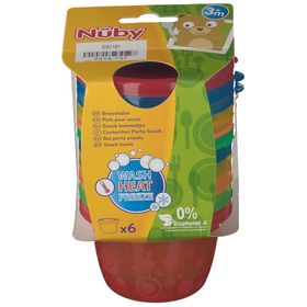 Nuby Pots pour encas - 120 ml - 3m+