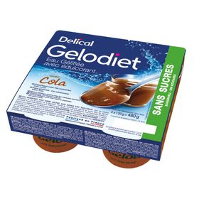 Gelodiet Eau Gélifiée Cola