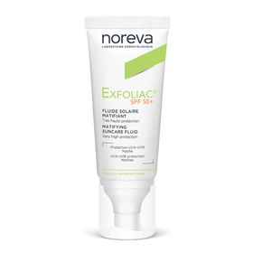 noreva EXFOLIAC® mattierender Sonnenschutz LSF 50+