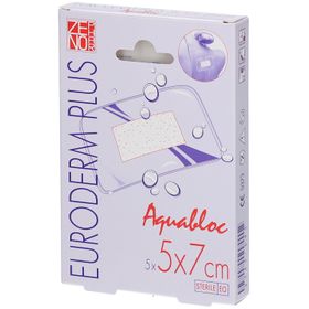 Euroderm Plus Waterproof Pleister Steriel 5x7cm