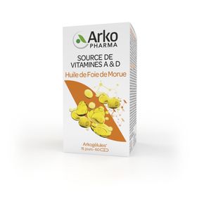 ARKOGÉLULES® HUILE DE FOIE DE MORUE