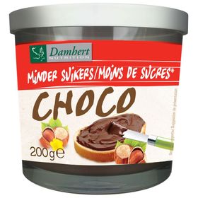 DAMHERT Pâte à tartiner Chocolat Noisette sans Sucre