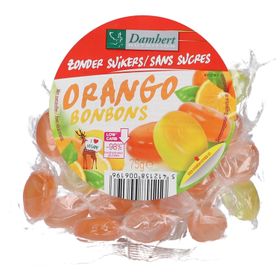 Damhert Orangen Bonbons zuckerfrei