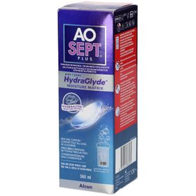 Aosept Plus mit HydraClyde + Kontaktlinsenbehälter