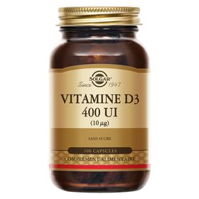 Solgar Vitamin D-3 10 mcg/400 IU